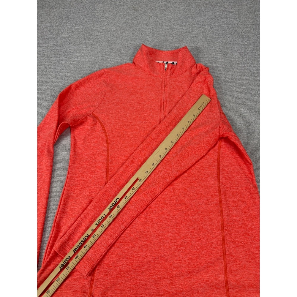 Masters Peter Millar Womens Coral Heather Quarter Zip Golf Pullover M - Picture 12 of 16